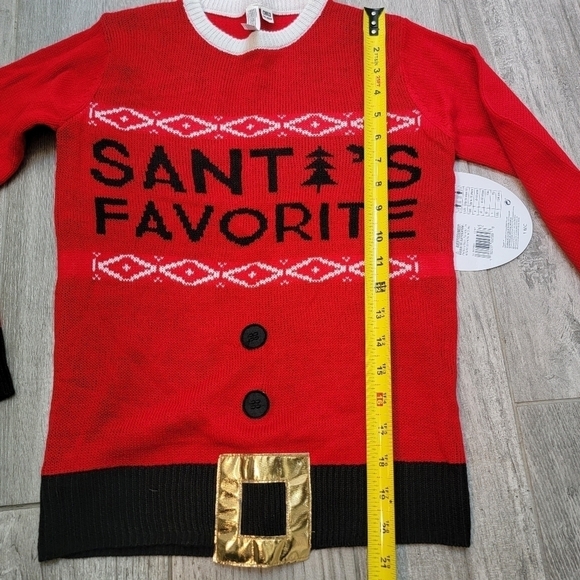 2/$20 NWT Christmas Sweater S/M - Picture 8 of 9